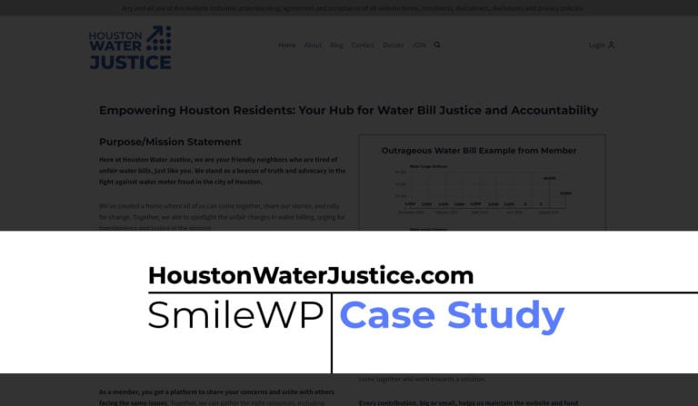 Case Study: Houston Water Justice – Advocating for Equitable Water Access