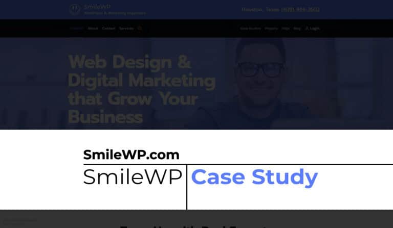 Case Study: SmileWP – Your Digital Partner for Web Design & Marketing Excellence