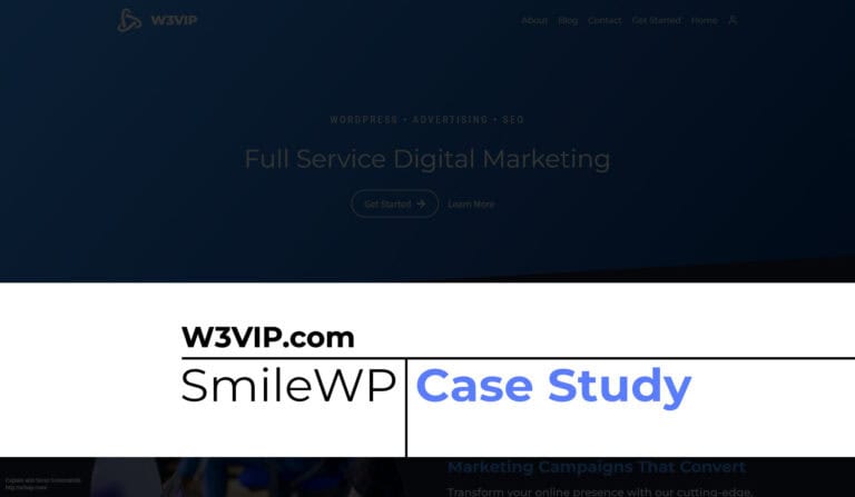 Case Study: W3VIP WordPress and Digital Marketing Professionals